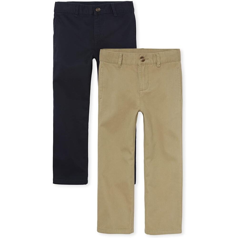The Children's Place Boys Chino Set Of 2 Pairs Size 6